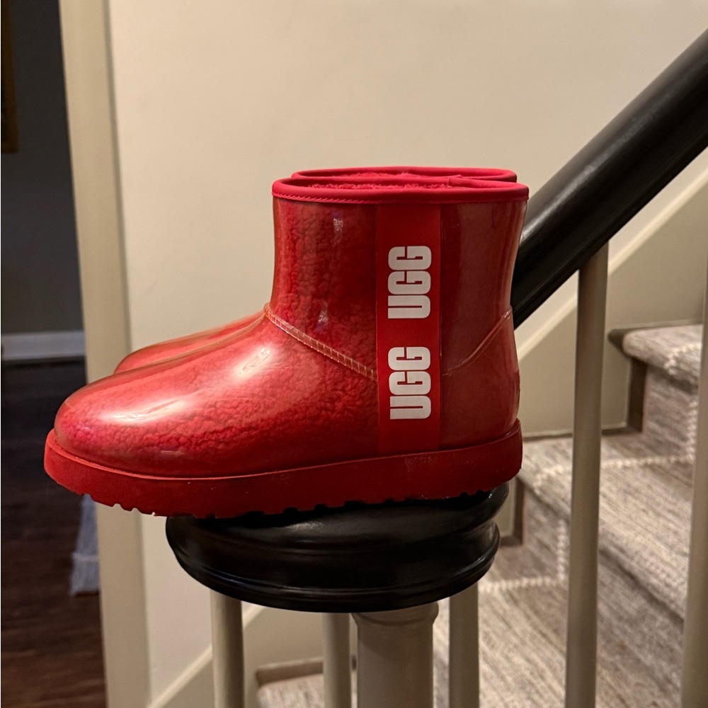 UGG Kids Bright Red Boots
